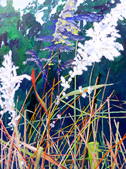 Roswita Busskamp painting Tall Grass