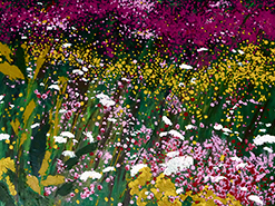 Roswita Busskamp painting Summer Weeds